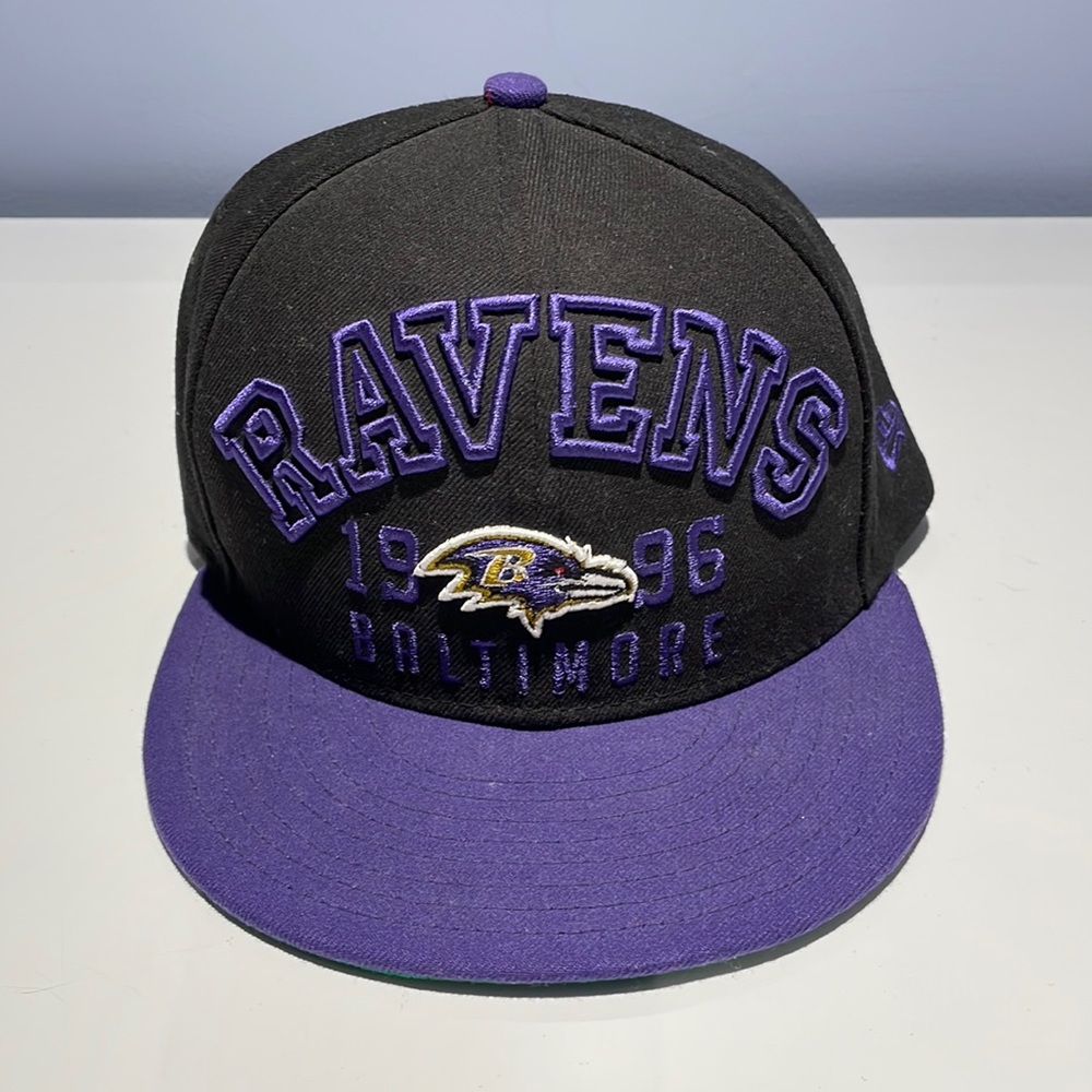 1996 Baltimore Ravens Fitted Baseball Cap - Picture 5 of 5